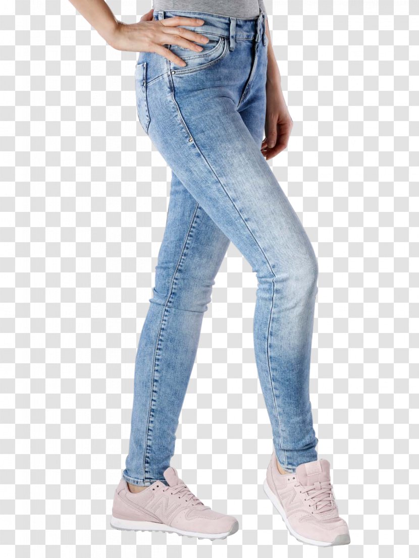 Jeans Denim Waist Leggings - Skinny Transparent PNG