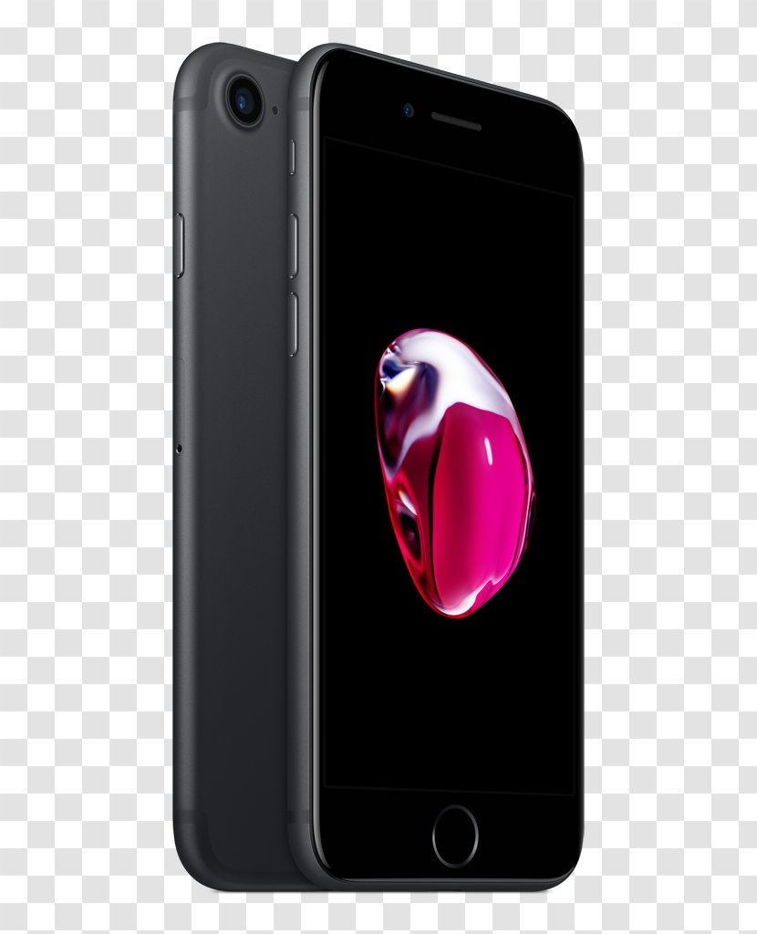Apple IPhone 7 Plus Telephone Black 32 Gb - Gadget - Mobile Phone Case Transparent PNG