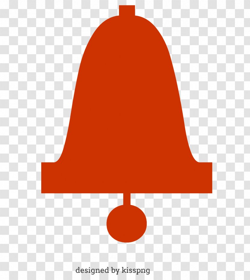 Christmas Clipart - Orange - Bell Design. Transparent PNG