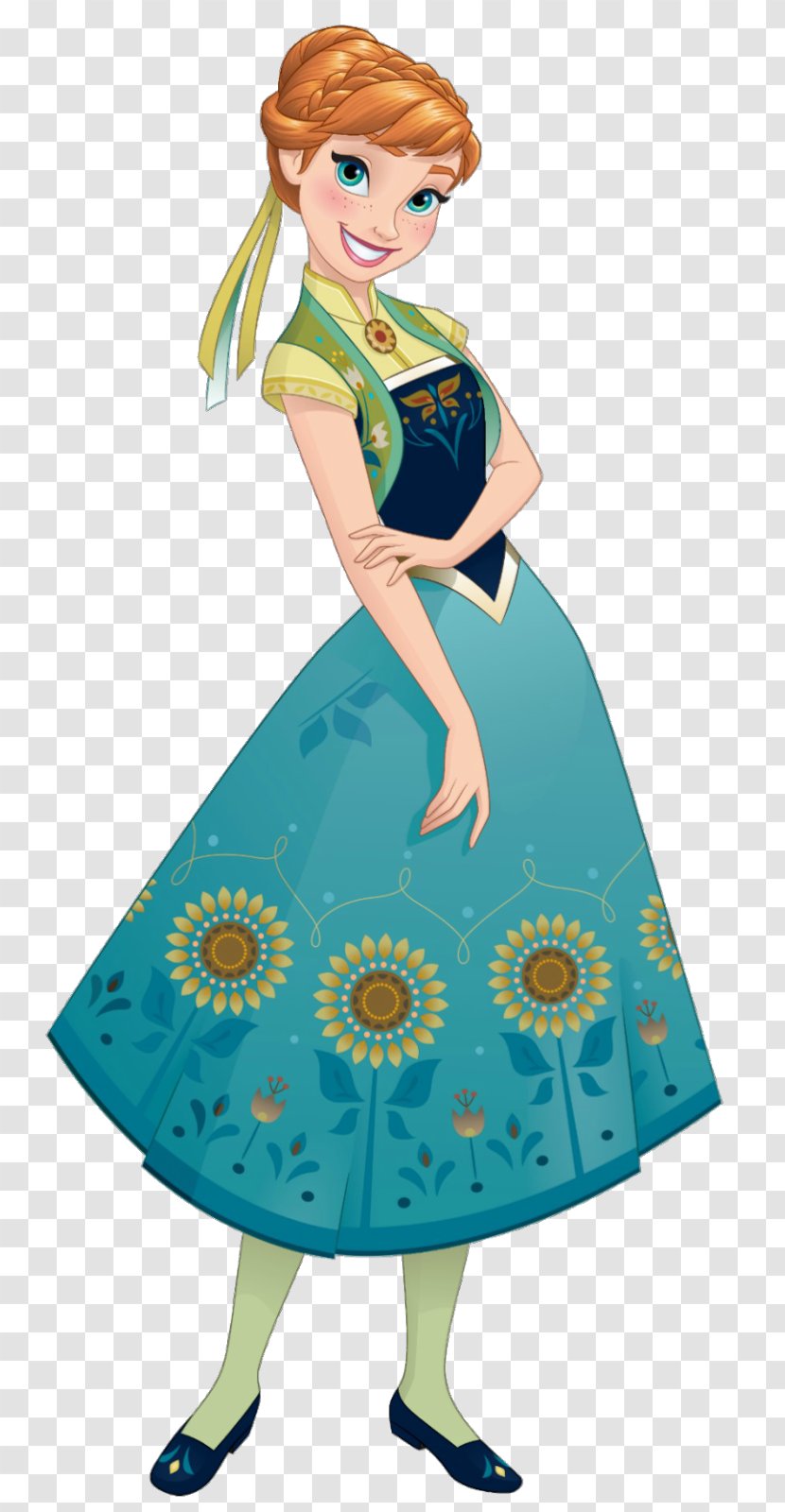 Anna Elsa Frozen Fever Olaf Kristoff - Fashion Design Transparent PNG