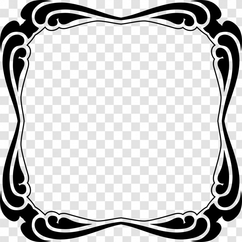 Picture Frames Decorative Borders Clip Art - Frame - Mirror Transparent PNG