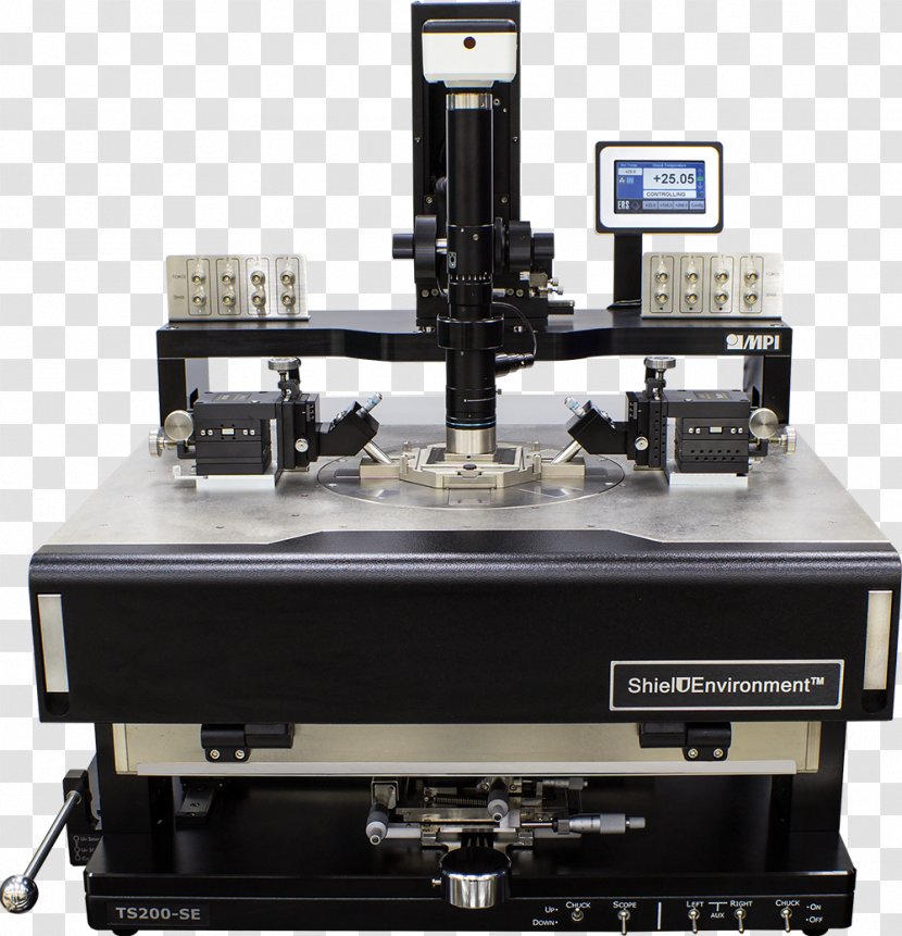Mechanical Probe Station System Electronics Measurement Wafer - Microscope - Testing Transparent PNG