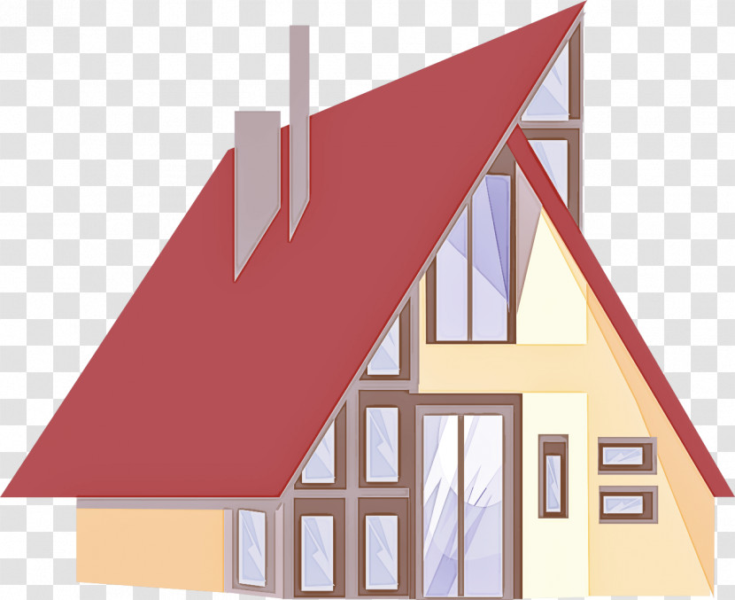 Roof House Architecture Home Facade Transparent PNG