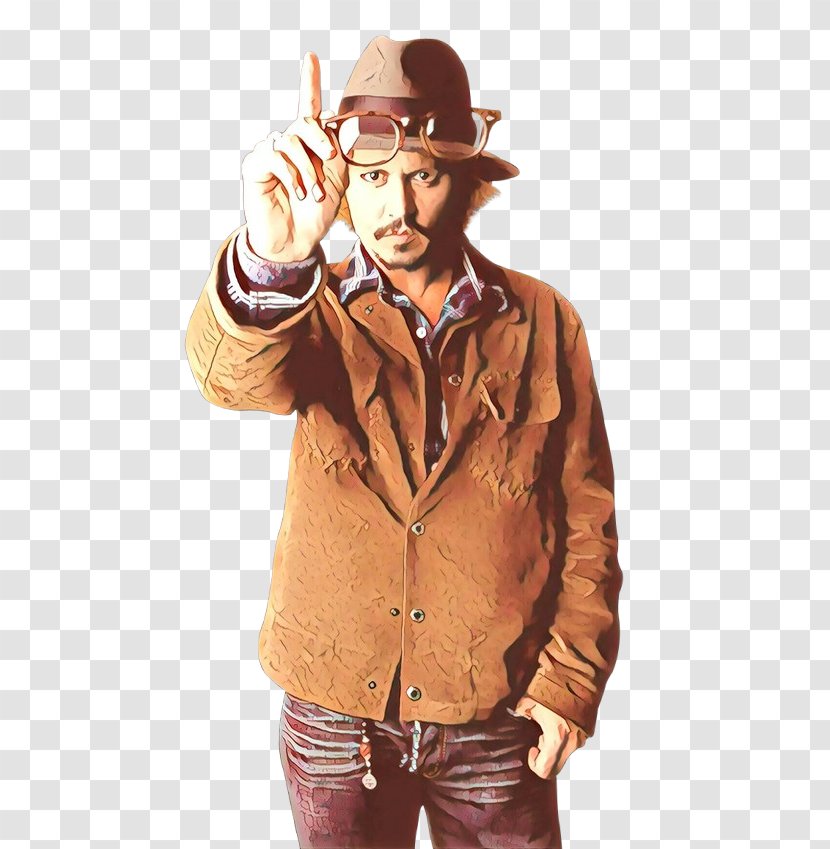 Outerwear Cowboy - Gesture - Top Leather Jacket Transparent PNG