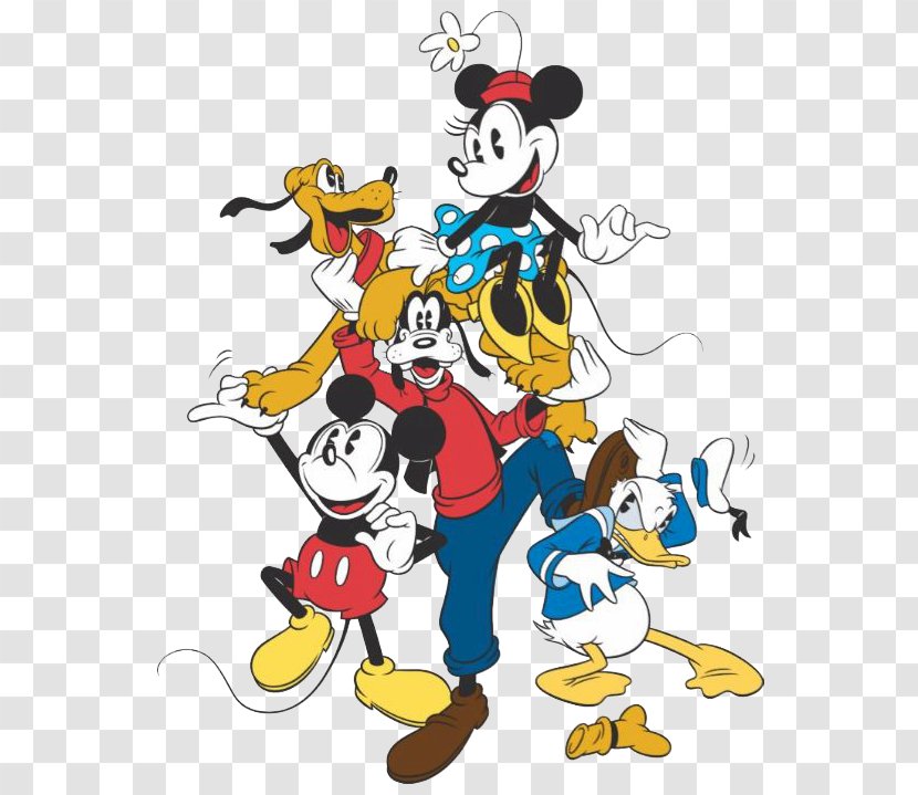 Mickey Mouse Minnie Clip Art Pluto Goofy - Human Behavior Transparent PNG