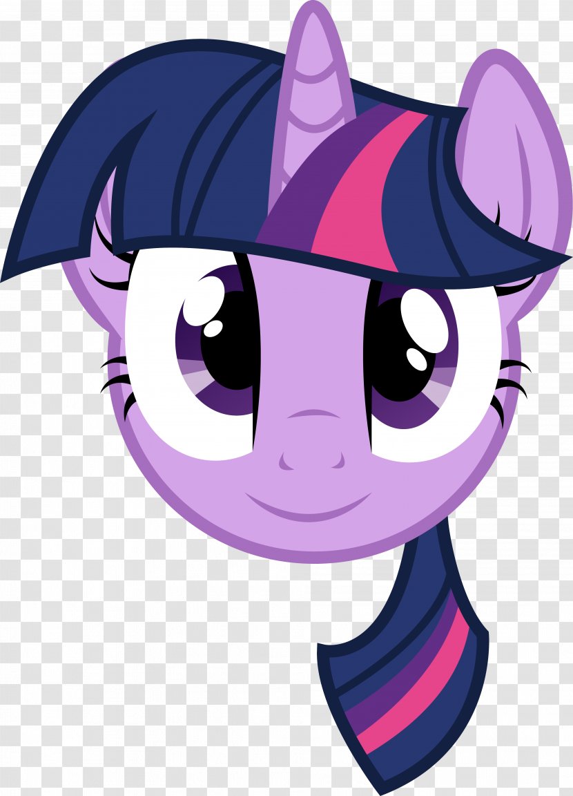 Rainbow Dash Rarity Twilight Sparkle Pony Pinkie Pie - Head Transparent PNG