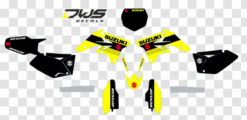 Suzuki RM-Z 450 Logo Vehicle Yellow - Suspension Transparent PNG