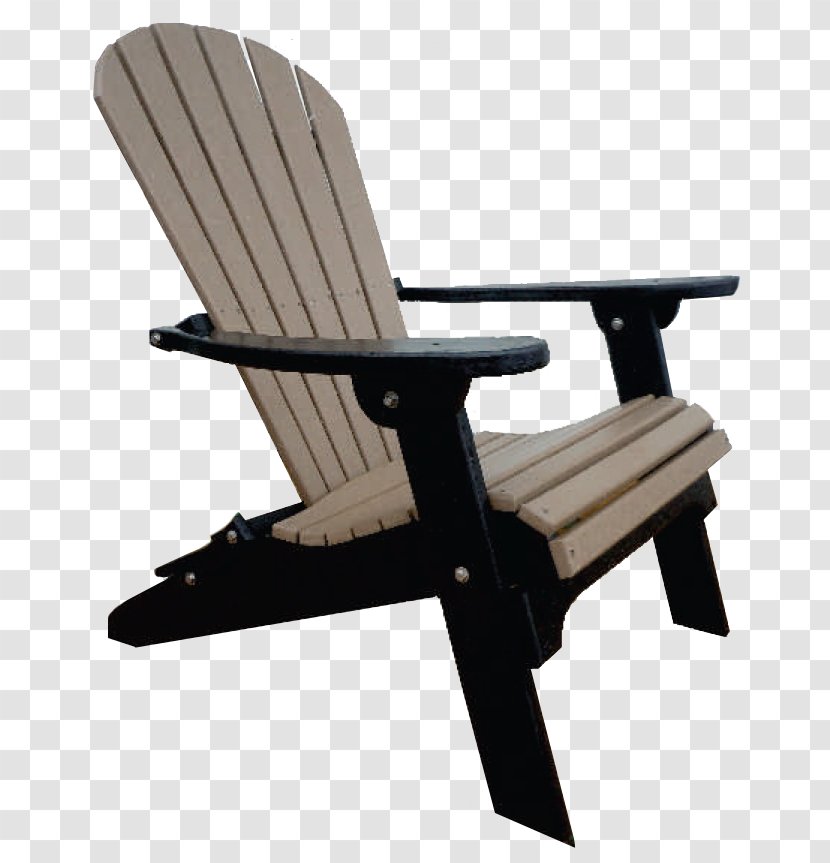Adirondack Chair Garden Furniture Classic Folding POLYWOOD - Club - Armrest Table Transparent PNG