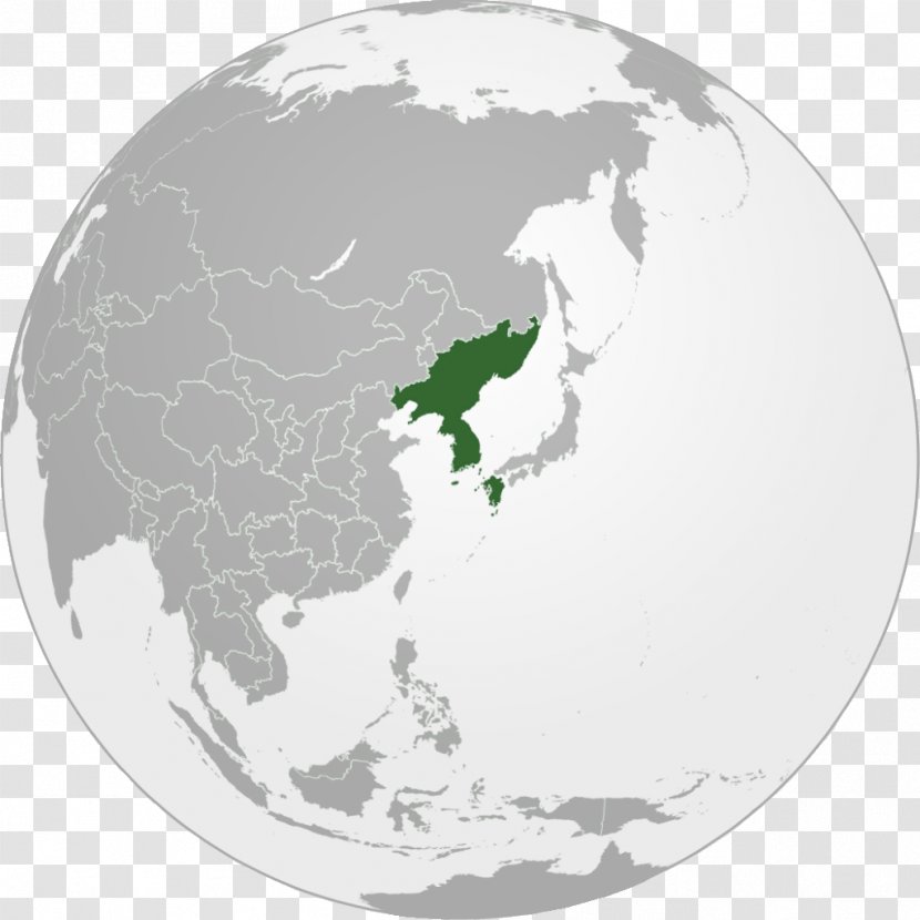 North Korea South Korean Empire World Manchuria - Flag Of - Map Transparent PNG