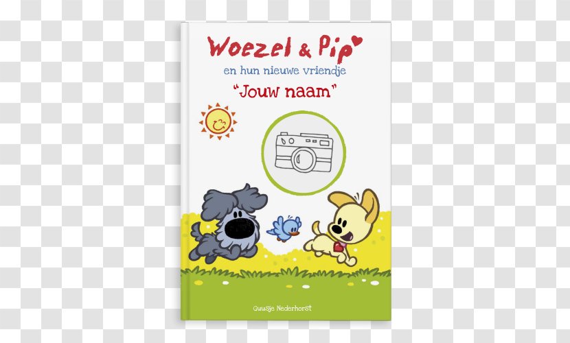 Hardcover Woezel En Pip Dag Lief Muisje Feest In De Tovertuin Book - Yellow Transparent PNG