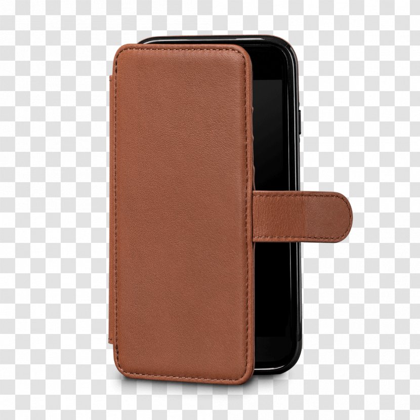Apple IPhone 8 Plus 7 Leather Case Wallet - Book Transparent PNG