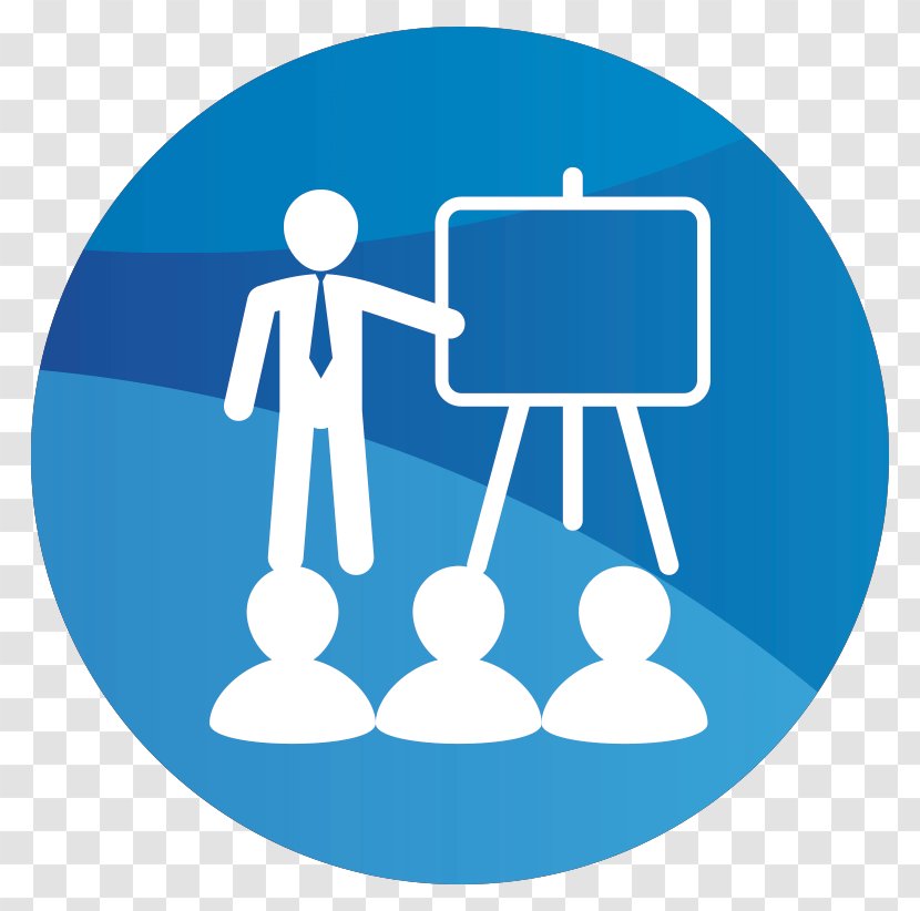 Training Clip Art E-Learning - Blue - Files Transparent PNG