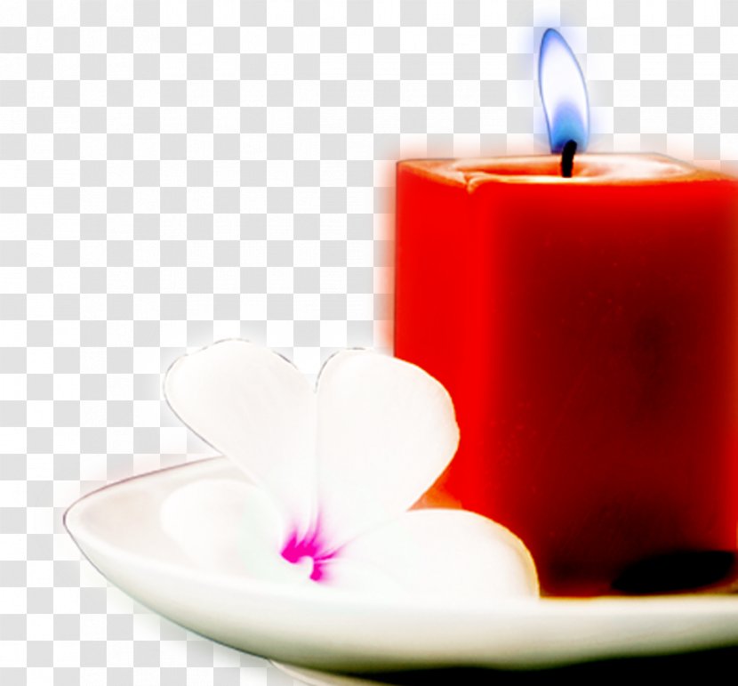 Candle Light - Photography - Beautiful Flowers Beautifully Decorative Plates Transparent PNG