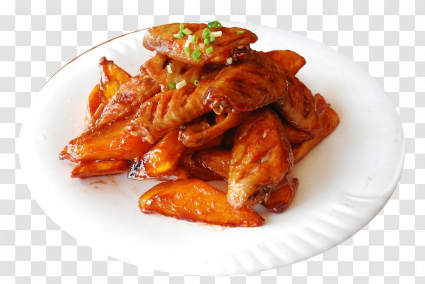 Buffalo Wing Fried Chicken Cola Roast - Deep Frying - Delicious Wings Transparent PNG