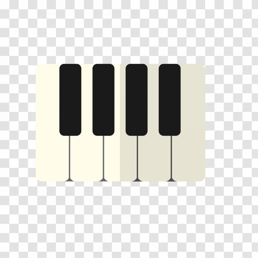 Piano Musical Keyboard - Watercolor - Creative Transparent PNG