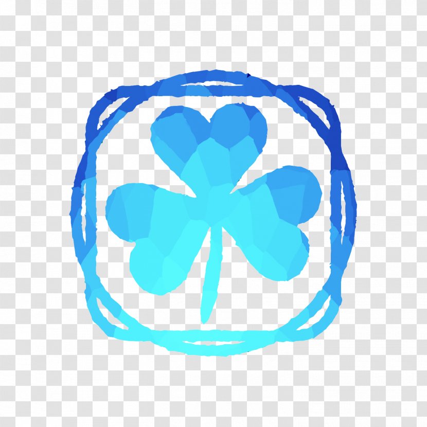 Logo Font Line Turquoise - Symbol Transparent PNG