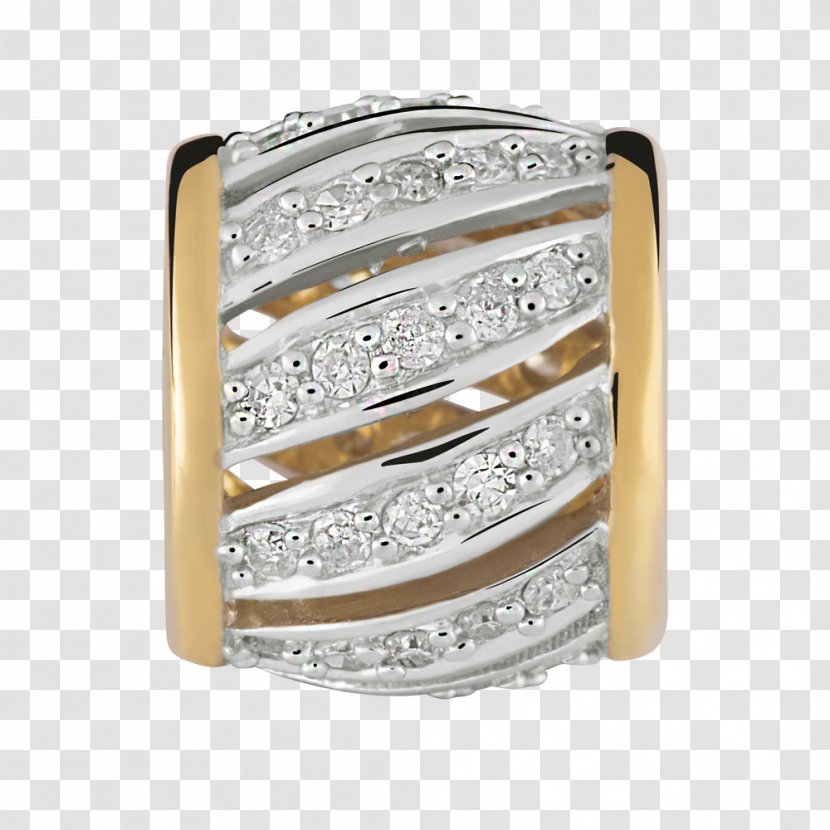 Wedding Ring Silver Diamond - Couple Rings Transparent PNG