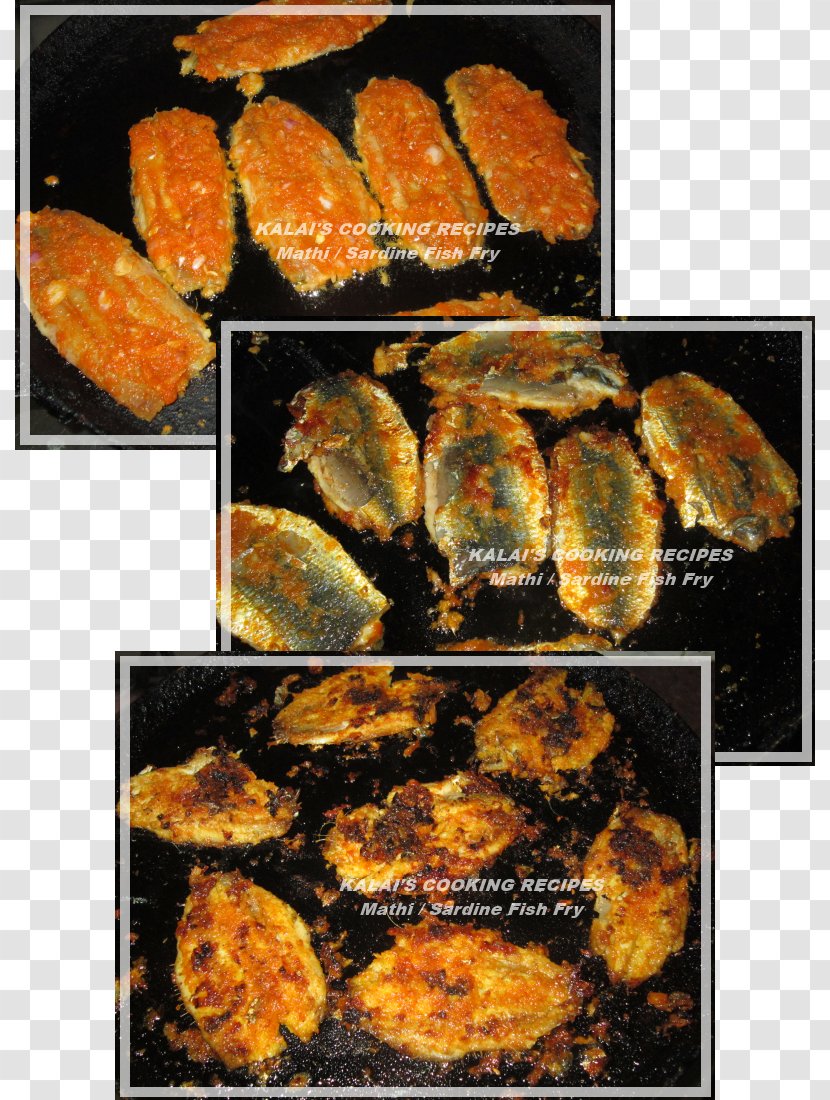 Frying Sardine Fish Fry Seafood - Ginger Transparent PNG