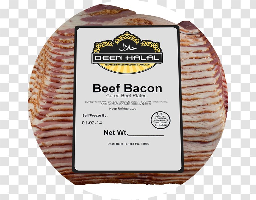 Halal Bacon Meat Food Islam Transparent PNG