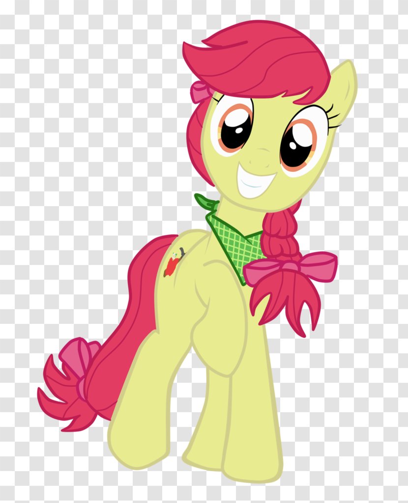 Pony Apple Bloom Horse Art - Flower Transparent PNG