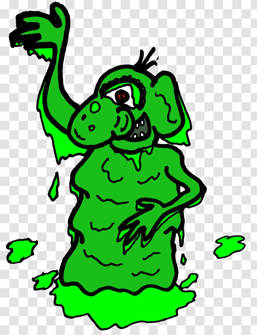 Green Goblin Doodle.com Mucus Clip Art - Amphibian - Nose Clipart Transparent PNG