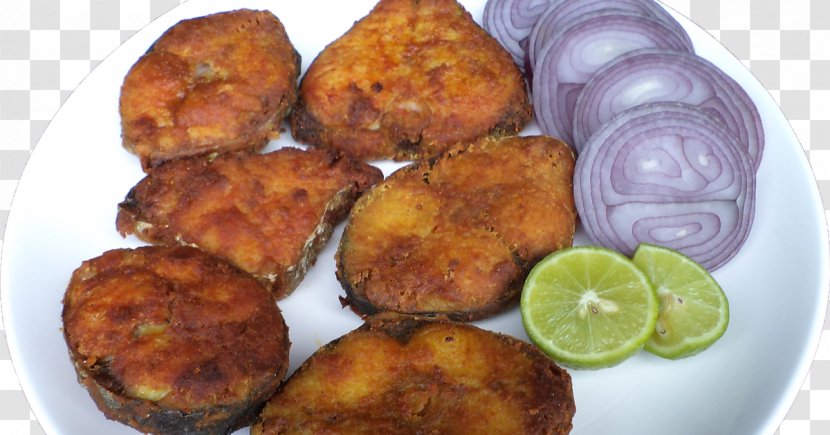 Vegetarian Cuisine Pakora Indian Fritter Food - Fried Fish Transparent PNG