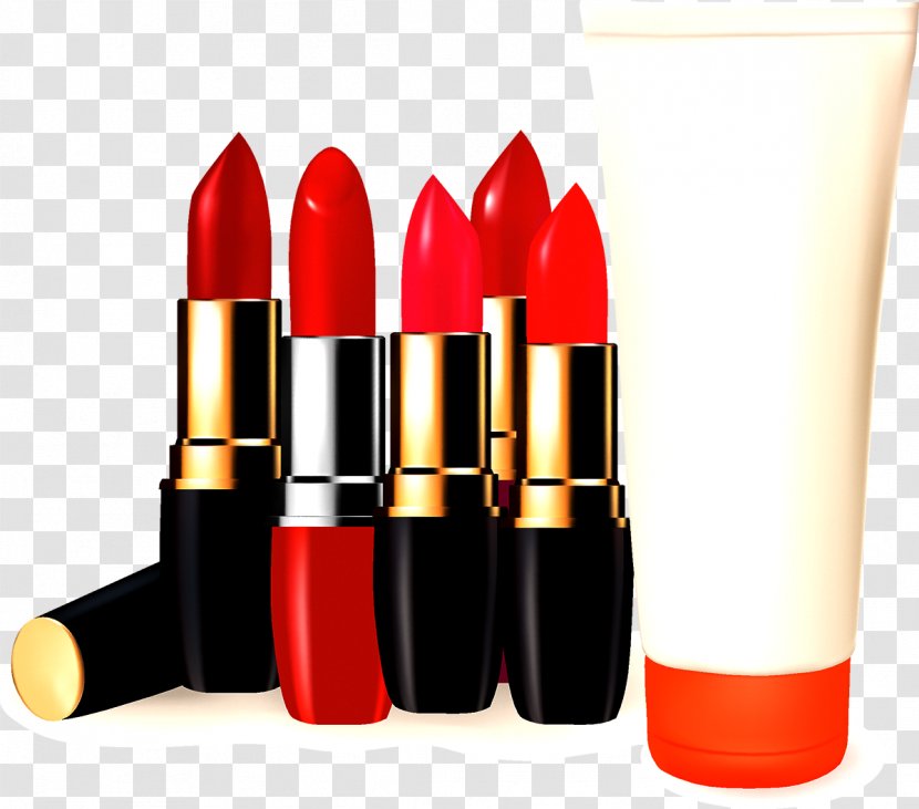 Lipstick Cosmetics Clip Art - Lip Gloss Transparent PNG