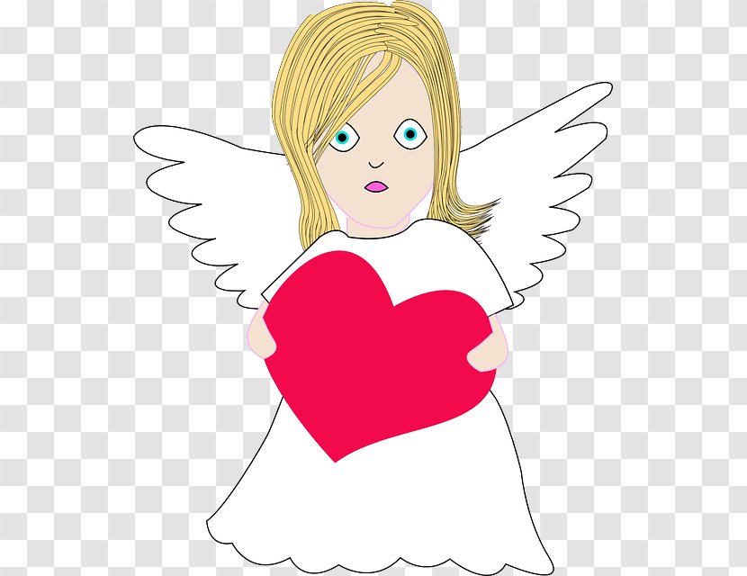 Heaven Angel Clip Art - Watercolor - HEAVEN Transparent PNG