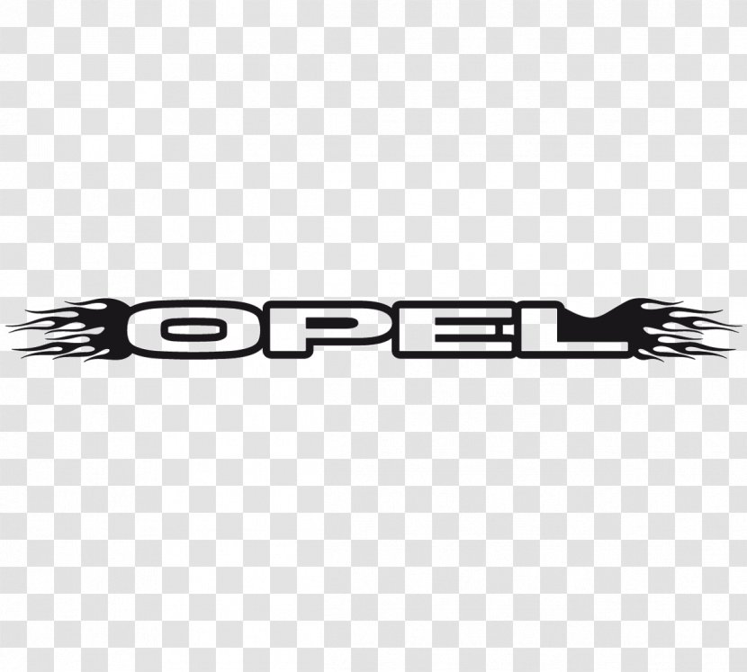 Logo Brand Line Font - Text - Opel Transparent PNG
