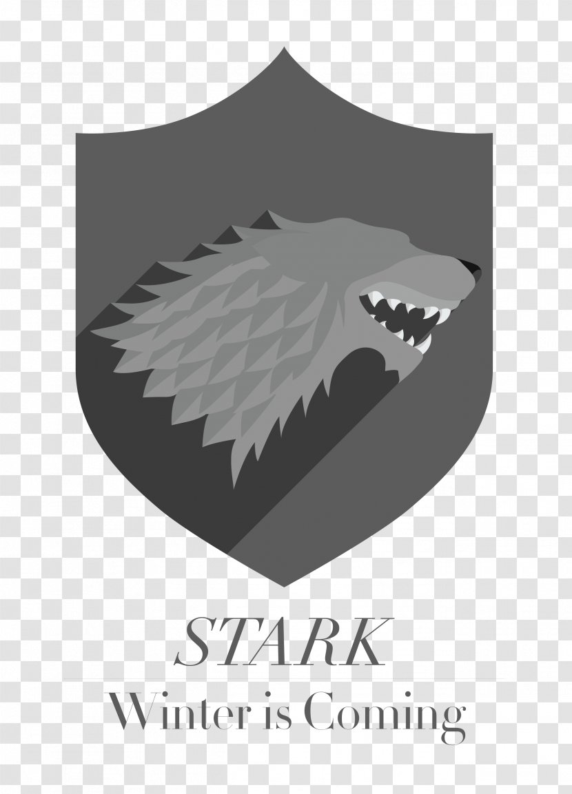 A Game Of Thrones Fire And Blood House Stark Winter Is Coming Transparent PNG