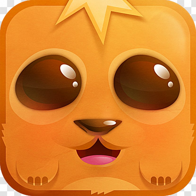Jack-o'-lantern Pumpkin Orange Nose Snout - Hamster Transparent PNG
