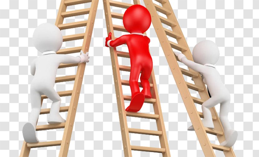 Stairs Ladder - Three People Climbing The Transparent PNG