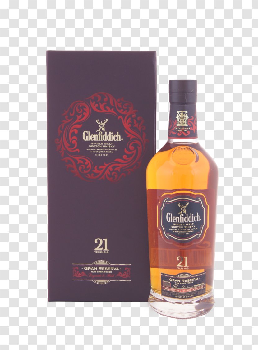 Liqueur Glenfiddich Bourbon Whiskey Scotch Whisky - Solera Transparent PNG