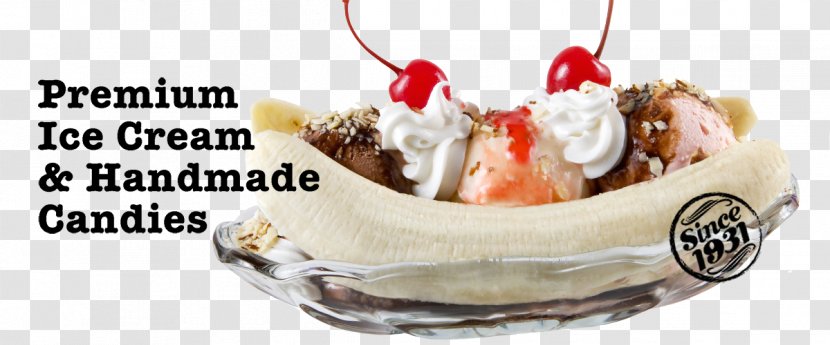 Banana Split Milkshake Ice Cream Sundae - Superb Cuisine Transparent PNG