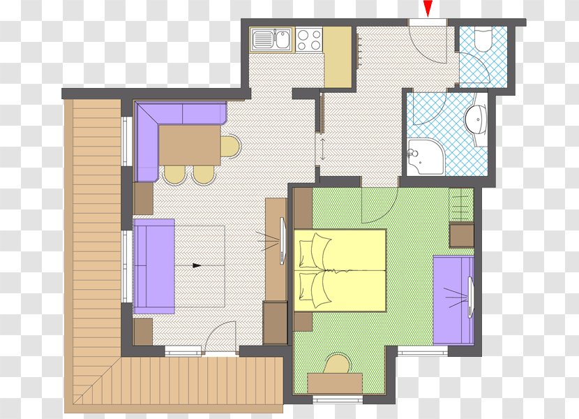 Floor Plan House Facade - Zen Sitting Transparent PNG