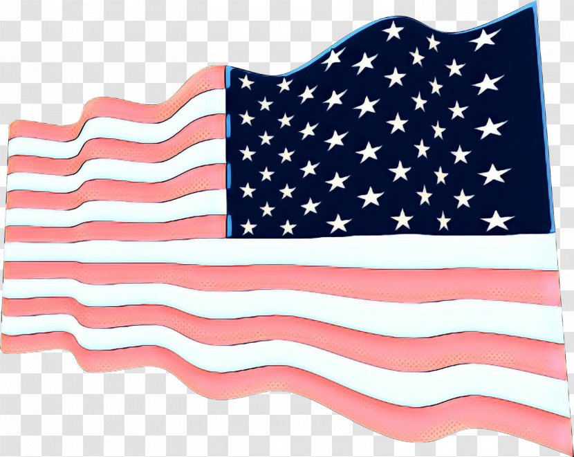 Flag Of The United States Line Transparent PNG