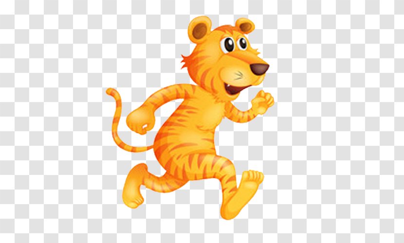 Tiger Royalty-free Clip Art - Stuffed Toy - Cartoon Transparent PNG