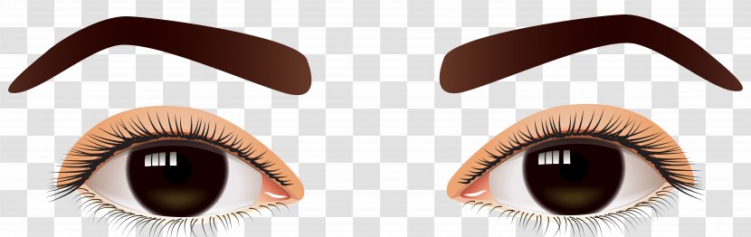 Human Eye Brown Clip Art - Watercolor - Eyes Transparent PNG