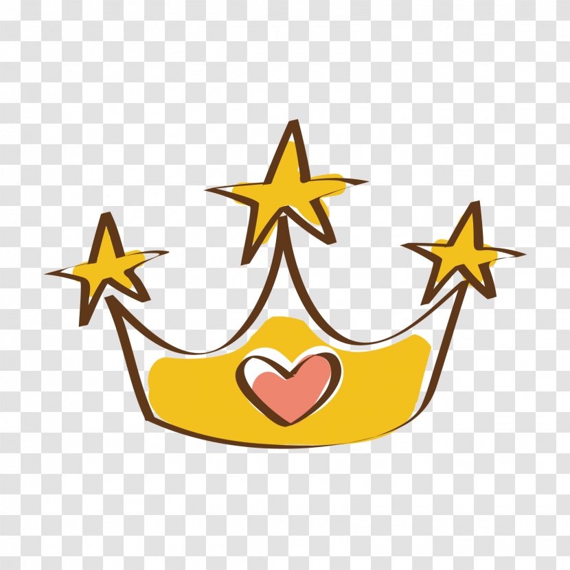 Clip Art Crown Image - Smiley - 手绘 Transparent PNG