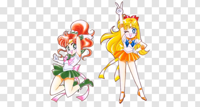 Sailor Jupiter Chibiusa Venus Moon Mars - Frame Transparent PNG