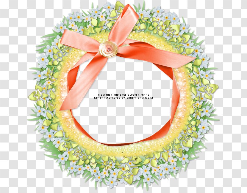 Wreath - Pastel Frame Transparent PNG