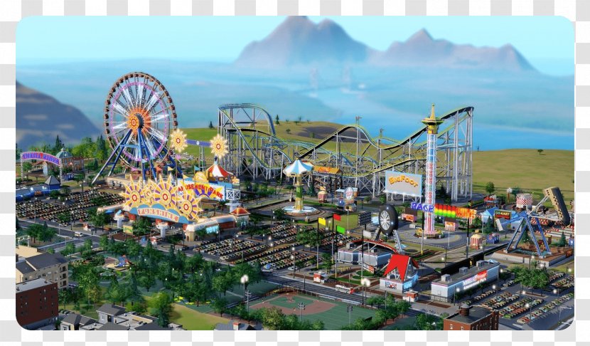 Amusement Park SimCity Gardaland Ahmedabad - Recreation - Ferris Wheel Transparent PNG