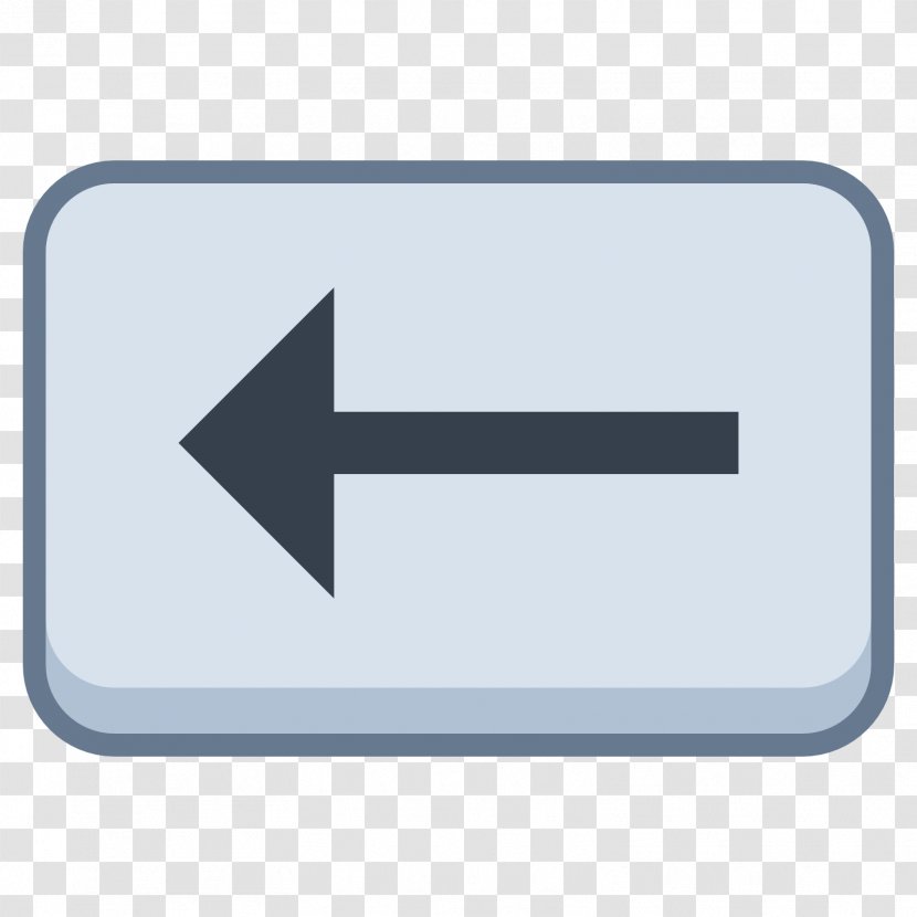 Computer Keyboard Backspace Delete Key Symbol Arrow - Downloading Transparent PNG