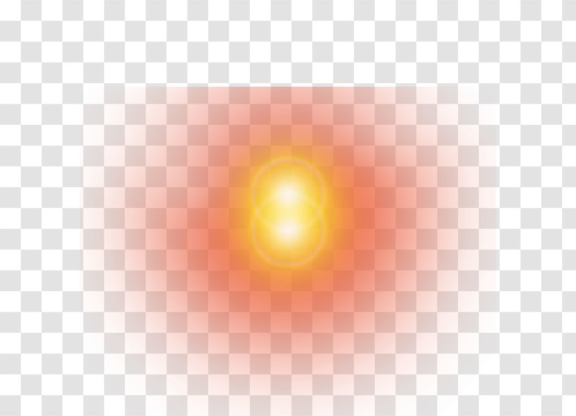 Circle Computer Wallpaper - Orange - Halo Transparent PNG