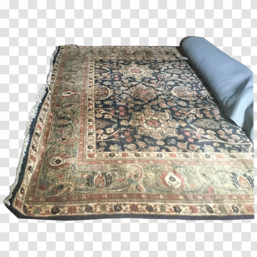 Bed Sheets Carpet - Blue Floral Recliner Transparent PNG