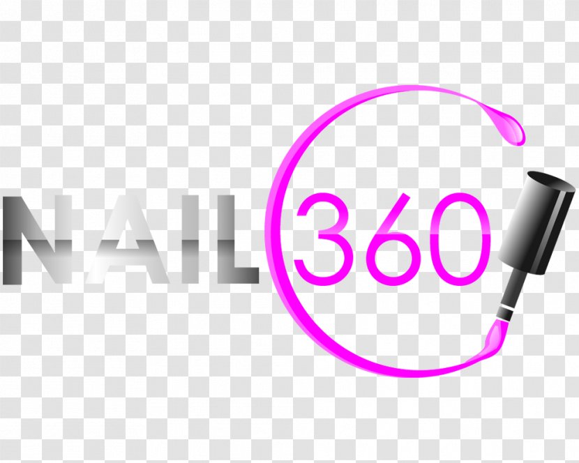 Nail Salon 360 Beauty Parlour Logo Brand - Industry Transparent PNG