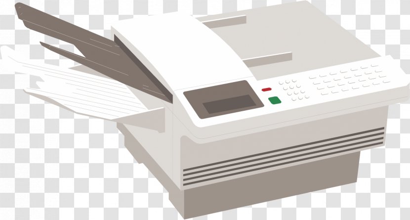 Printer Paper Animation - White Transparent PNG