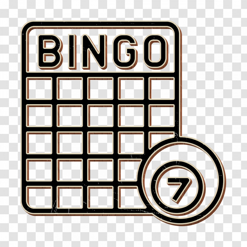 Gaming  Gambling Icon Bingo Icon Transparent PNG
