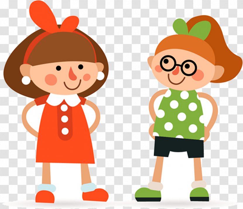 Euclidean Vector Toy Illustration - Tree - Two Little Girls Face Cartoon Images Transparent PNG