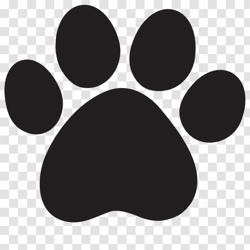 Lion Cougar Dog Cat Clip Art - Paw Print Transparent PNG